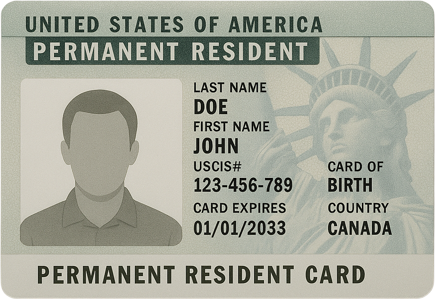 Permanent Resident Card